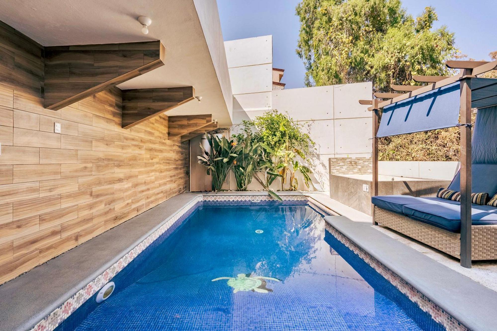 Loft Arte Y Diseno Alberca Climatizada, Amenidades Y Lujo, Terraza Privada Con Asador De Carbon, Cuernavaca Somos Los Unicos Que Te Ofrecemos Para Tu Uso Personal Y Exclusivo 2 Jacuzzis Con Agua Caliente Y Sistema De Hidromasaje Tipo Spa 外观 照片